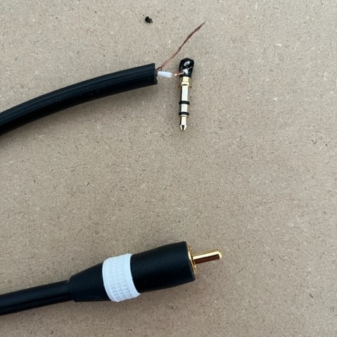 component soldered to jack